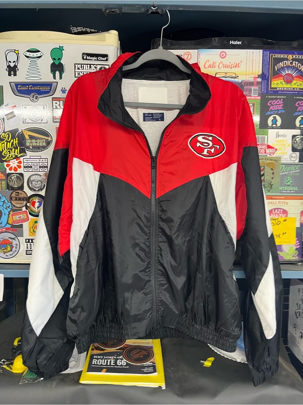 Vintage San Francisco 49ers Windbreaker Jacket
